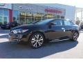 Super Black 2016 Nissan Maxima Platinum