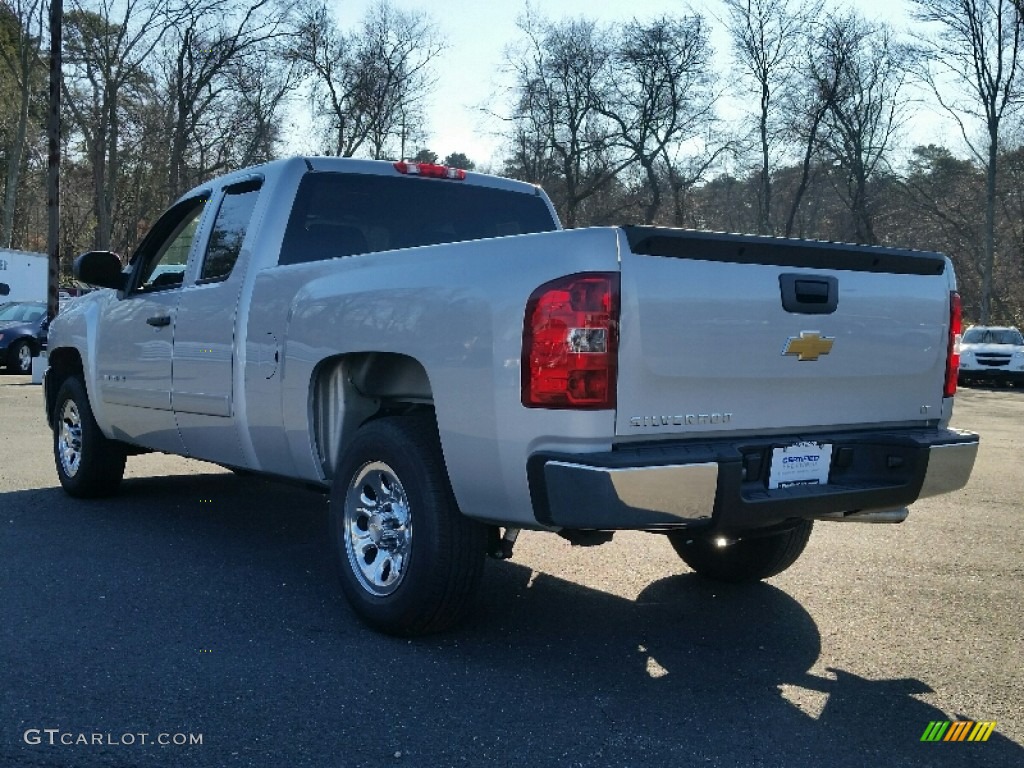 2013 Silverado 1500 LT Extended Cab - Silver Ice Metallic / Ebony photo #5