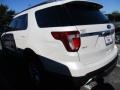 2016 White Platinum Metallic Tri-Coat Ford Explorer XLT  photo #4