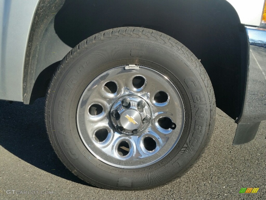 2013 Silverado 1500 LT Extended Cab - Silver Ice Metallic / Ebony photo #24