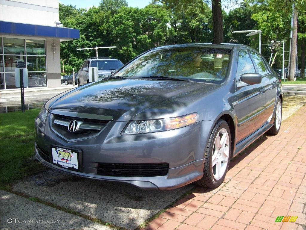 2005 TL 3.2 - Anthracite Metallic / Parchment photo #2