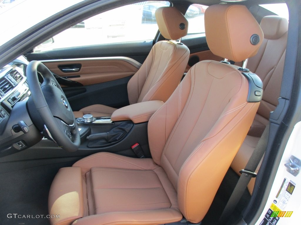 Saddle Brown Interior 2016 BMW 4 Series 428i xDrive Coupe Photo #109151599