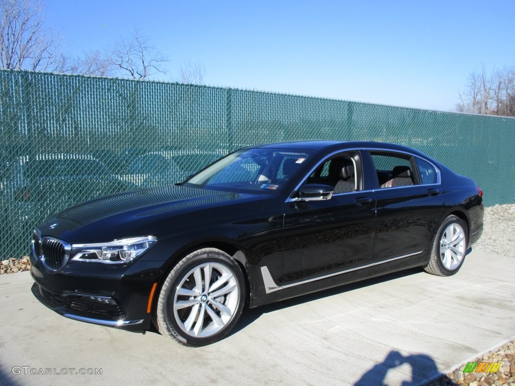 Black Sapphire Metallic 2016 BMW 7 Series 750i xDrive Sedan Exterior Photo #109151962