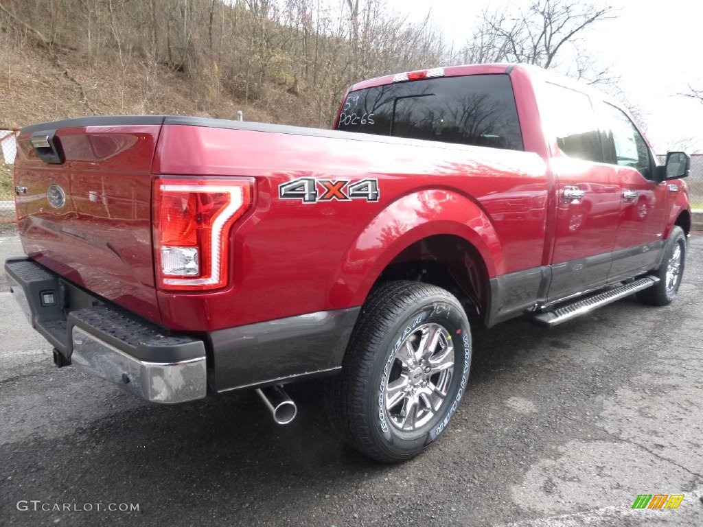 Ruby Red 2016 Ford F150 XLT SuperCrew 4x4 Exterior Photo #109152073
