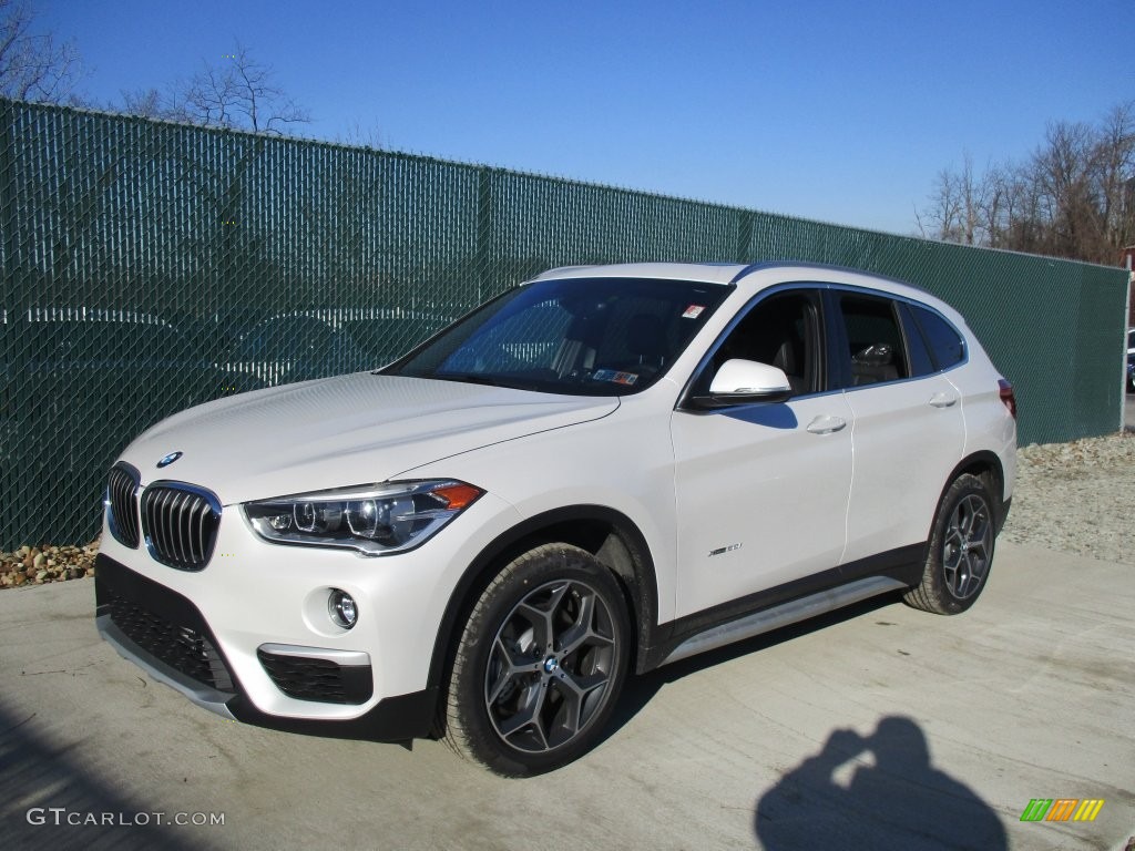 Mineral White Metallic 2016 BMW X1 xDrive28i Exterior Photo #109152454