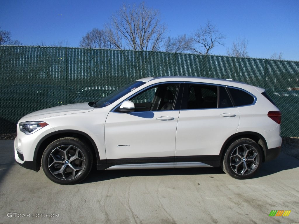 Mineral White Metallic 2016 BMW X1 xDrive28i Exterior Photo #109152484