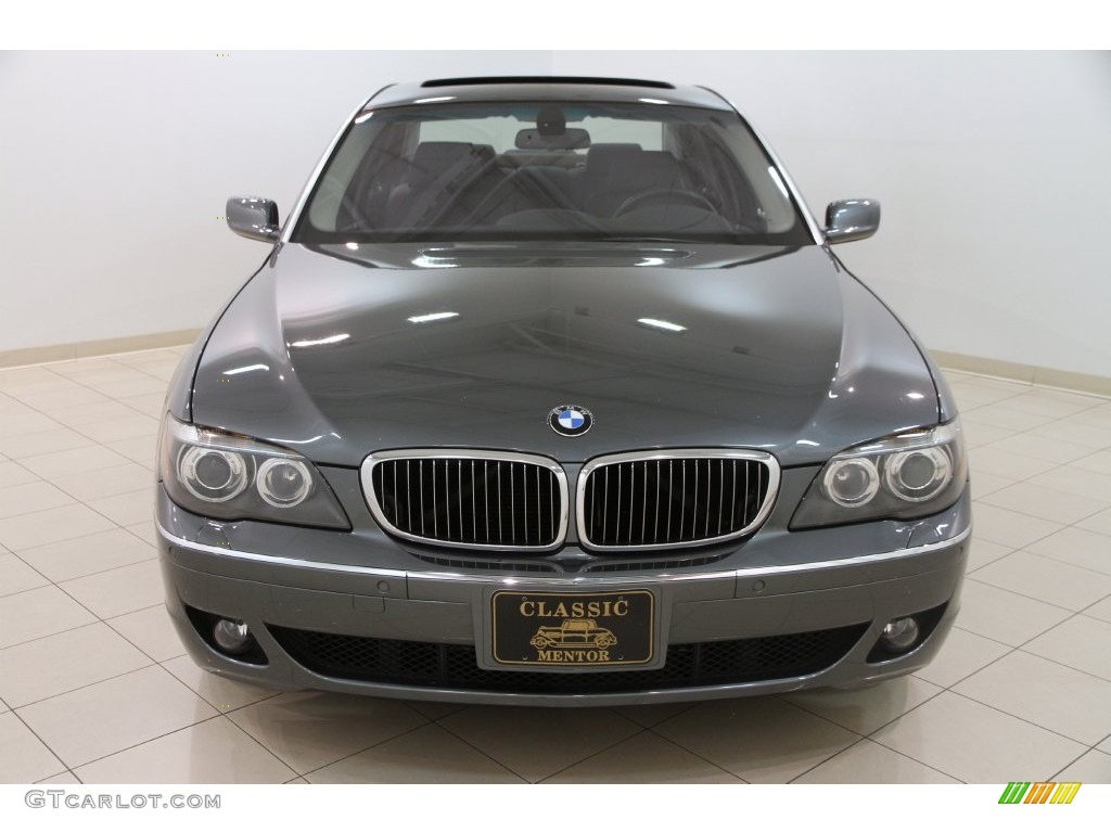 2007 7 Series 750Li Sedan - Titanium Grey Metallic / Black photo #2