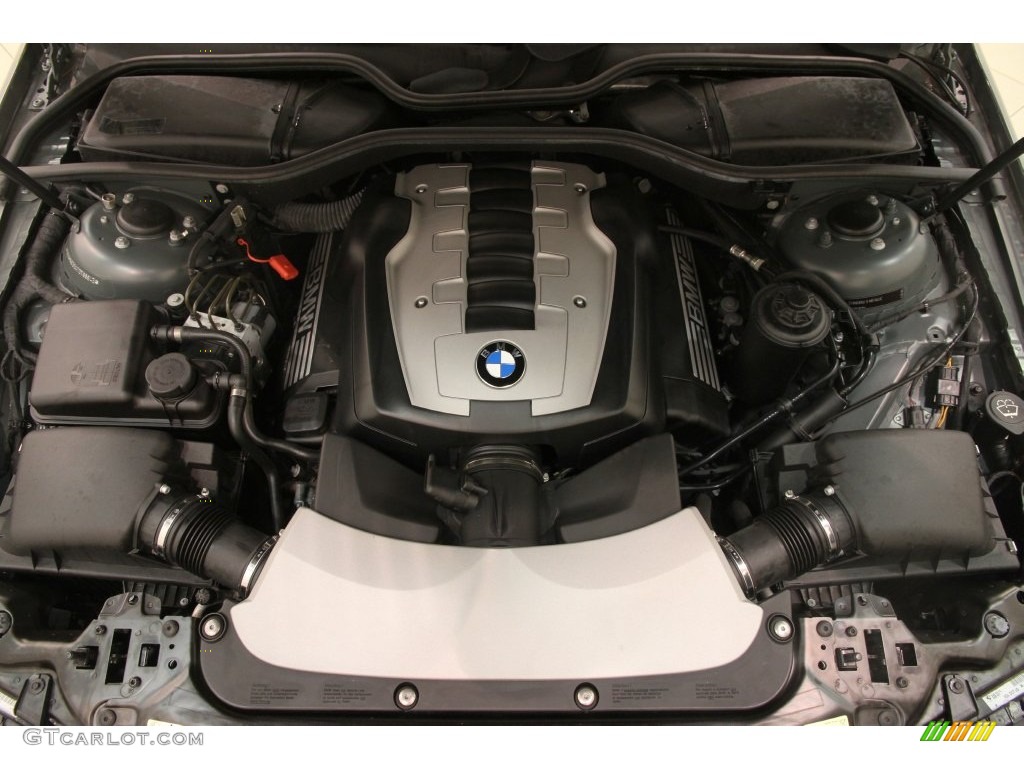 2007 7 Series 750Li Sedan - Titanium Grey Metallic / Black photo #31