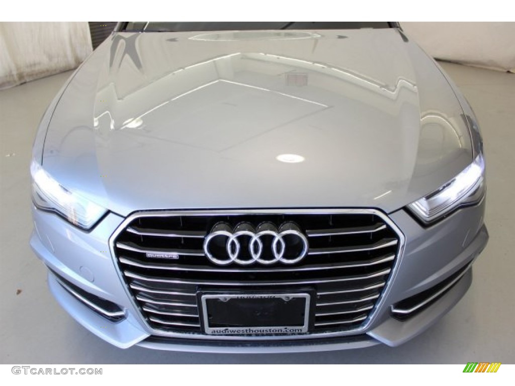 2016 A6 3.0 TFSI Prestige quattro - Tornado Grey Metallic / Black photo #2