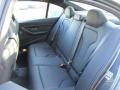 2016 BMW M3 Black Interior Rear Seat Photo