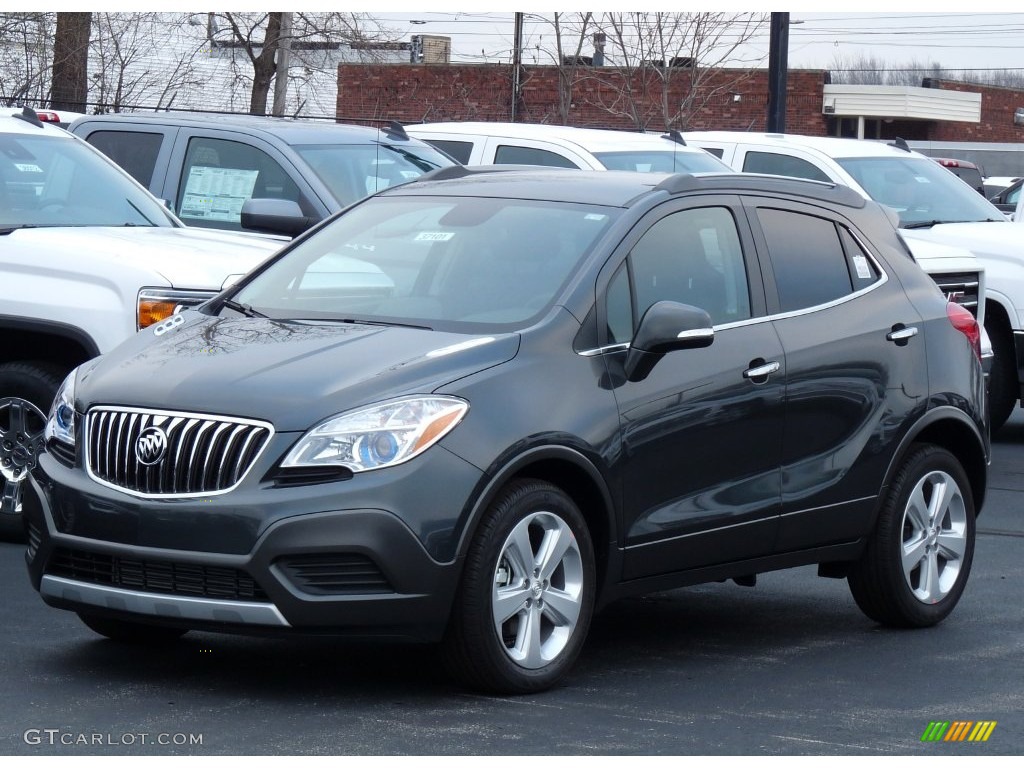 Graphite Gray Metallic 2016 Buick Encore Standard Encore Model Exterior Photo #109154749