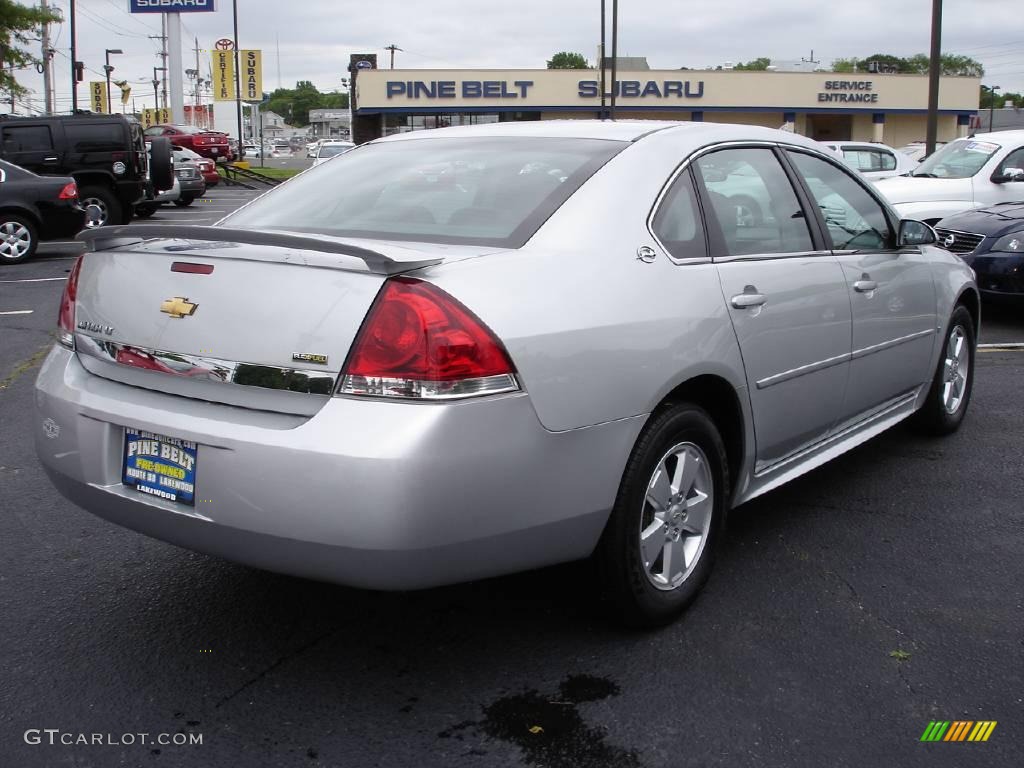 2009 Impala LT - Silver Ice Metallic / Gray photo #3