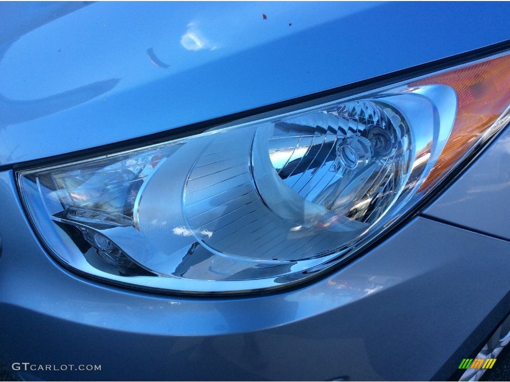 2013 Tucson Limited AWD - Aurora Blue / Taupe photo #32