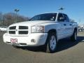 Bright White - Dakota SLT Quad Cab 4x4 Photo No. 3