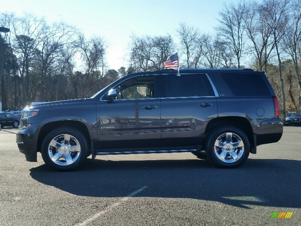 2015 Tahoe LTZ 4WD - Slate Gray Metallic / Jet Black photo #4