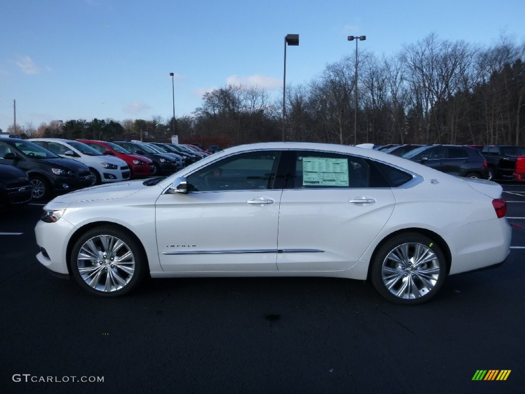 Iridescent Pearl Tricoat 2016 Chevrolet Impala LTZ Exterior Photo #109159531