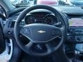 2016 Chevrolet Impala Jet Black Interior Steering Wheel Photo