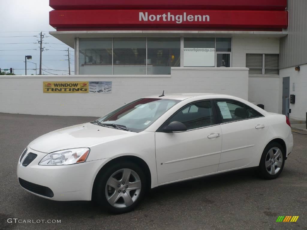 2008 G6 Sedan - Ivory White / Ebony Black photo #1