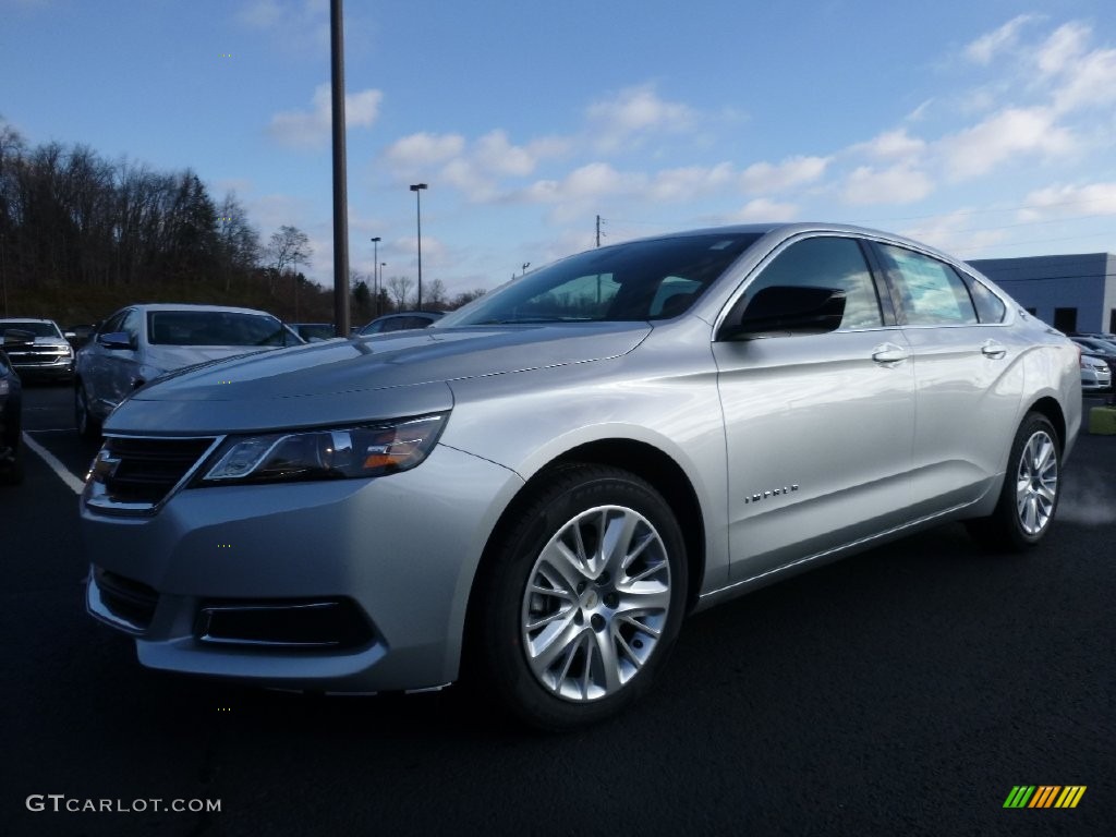 2016 Impala LS - Silver Ice Metallic / Jet Black/Dark Titanium photo #1