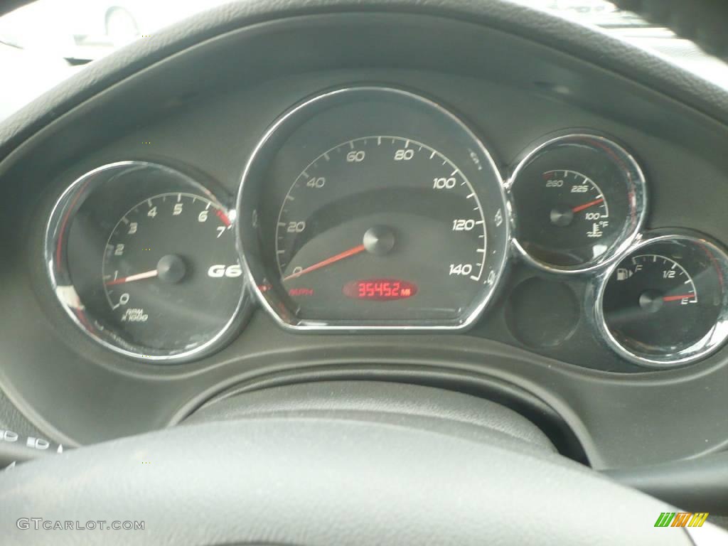 2008 G6 GT Sedan - Performance Red Metallic / Ebony Black photo #11