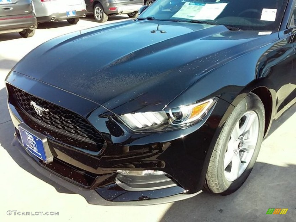 2016 Mustang V6 Coupe - Shadow Black / Ebony photo #6