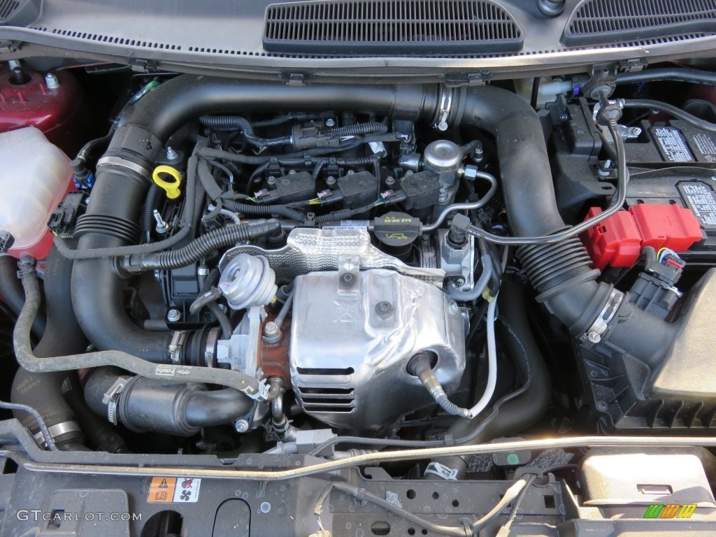 2015 Ford Fiesta SE Sedan 1.0 Liter Ecoboost DI Turbocharged DOHC 12-Valve Ti-VCT 3 Cylinder Engine Photo #109162737