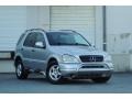 2001 Brilliant Silver Metallic Mercedes-Benz ML 320 4Matic  photo #8