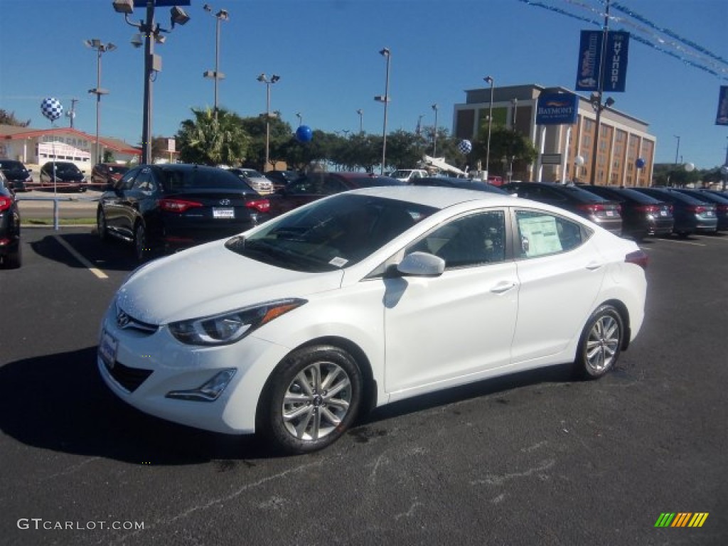 2016 Elantra SE - White / Beige photo #5