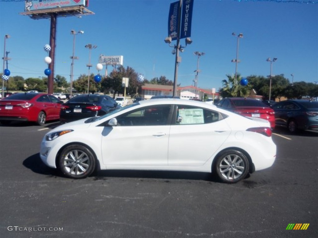 2016 Elantra SE - White / Beige photo #7