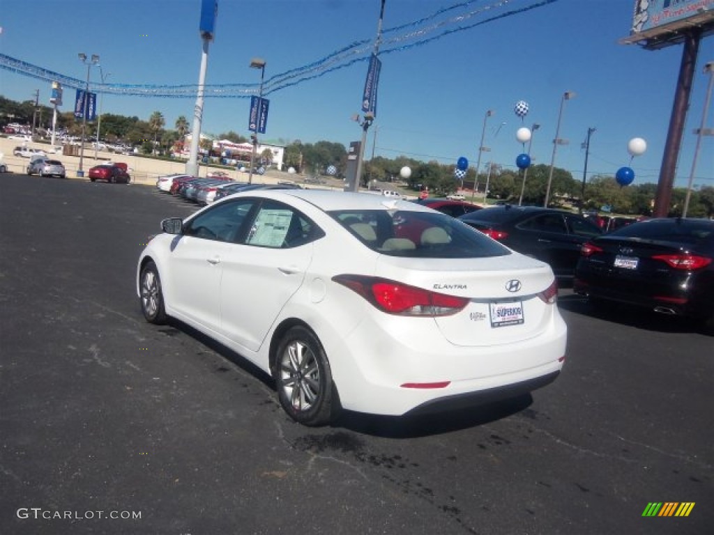 2016 Elantra SE - White / Beige photo #8