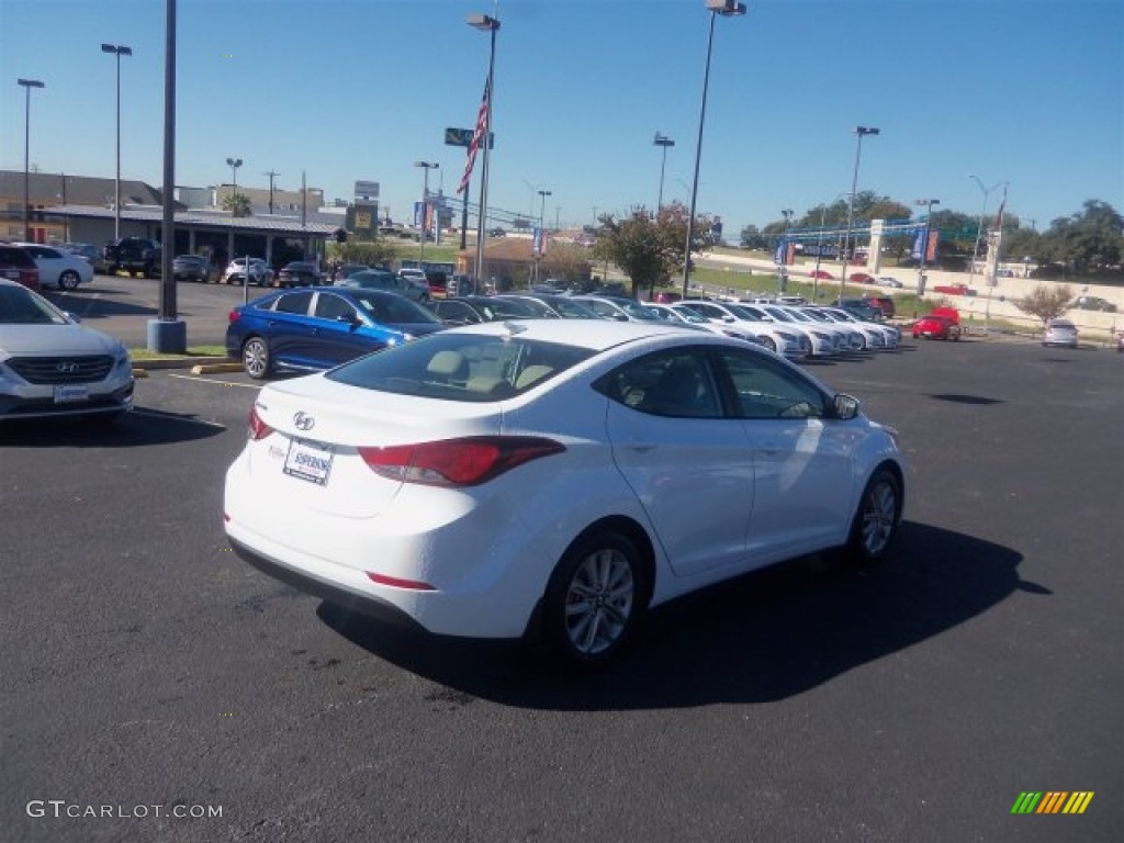 2016 Elantra SE - White / Beige photo #10