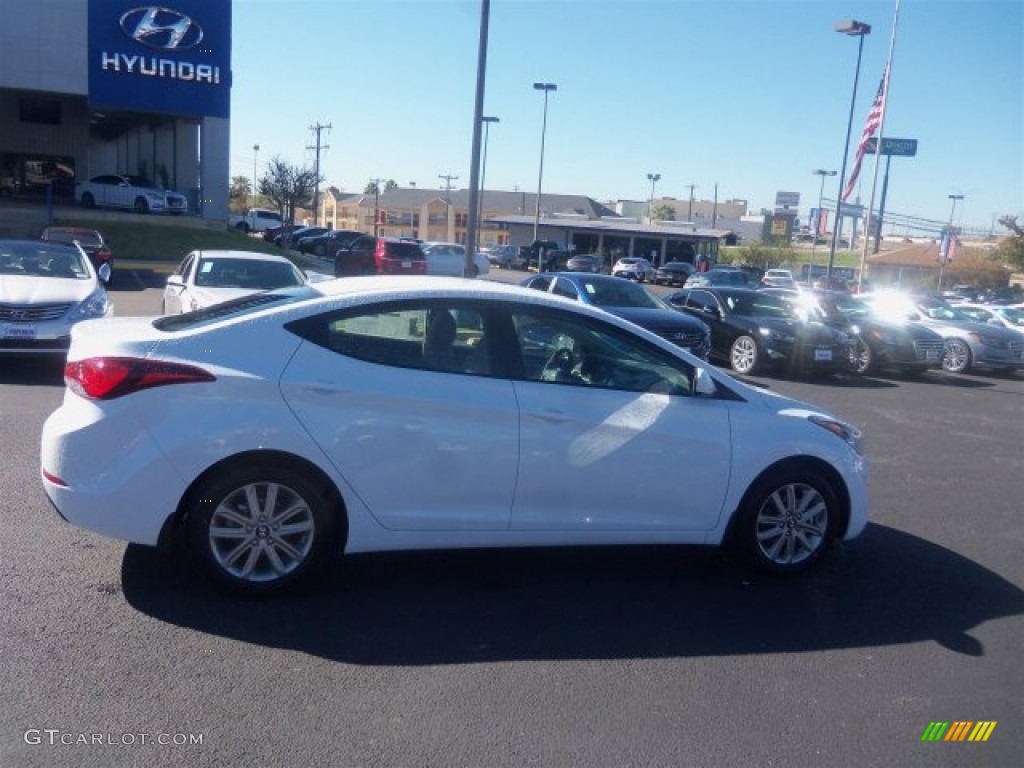 2016 Elantra SE - White / Beige photo #11
