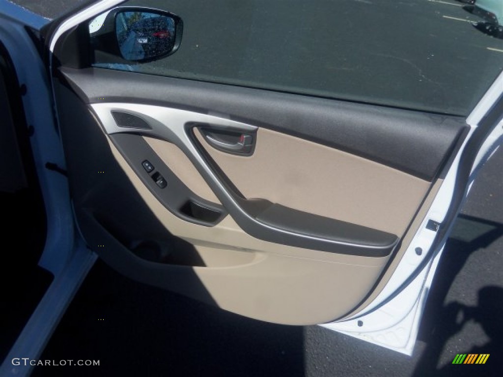 2016 Elantra SE - White / Beige photo #12