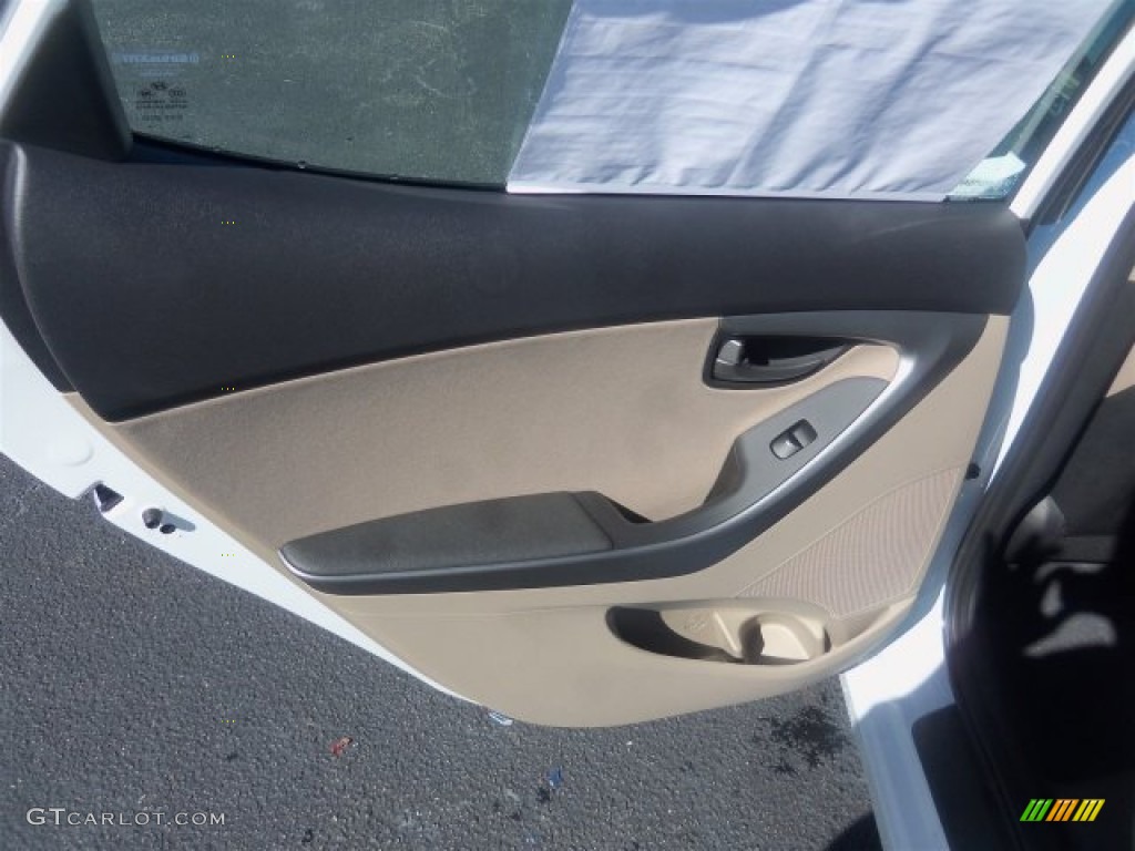 2016 Elantra SE - White / Beige photo #19