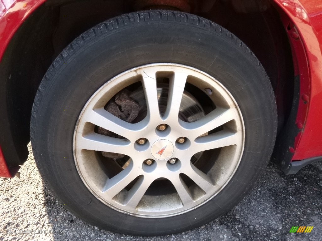 2006 G6 V6 Sedan - Crimson Red / Light Taupe photo #7