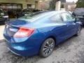 2013 Dyno Blue Pearl Honda Civic EX Coupe  photo #2