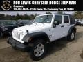 2016 Bright White Jeep Wrangler Unlimited Sport 4x4  photo #1