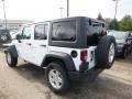 2016 Bright White Jeep Wrangler Unlimited Sport 4x4  photo #4