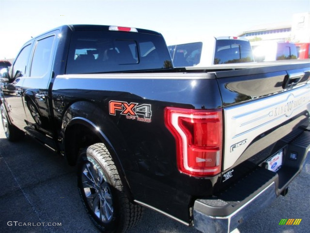 2016 F150 King Ranch SuperCrew 4x4 - Shadow Black / King Ranch Java photo #6