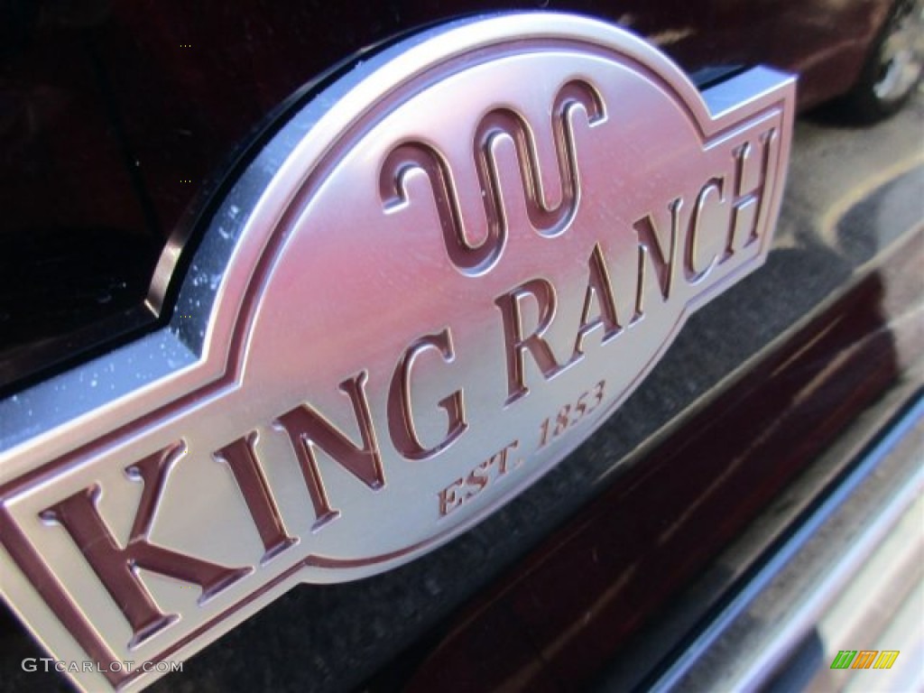 2016 F250 Super Duty King Ranch Crew Cab 4x4 - Shadow Black / King Ranch Mesa/Black photo #4