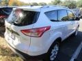 2016 White Platinum Metallic Ford Escape Titanium  photo #7