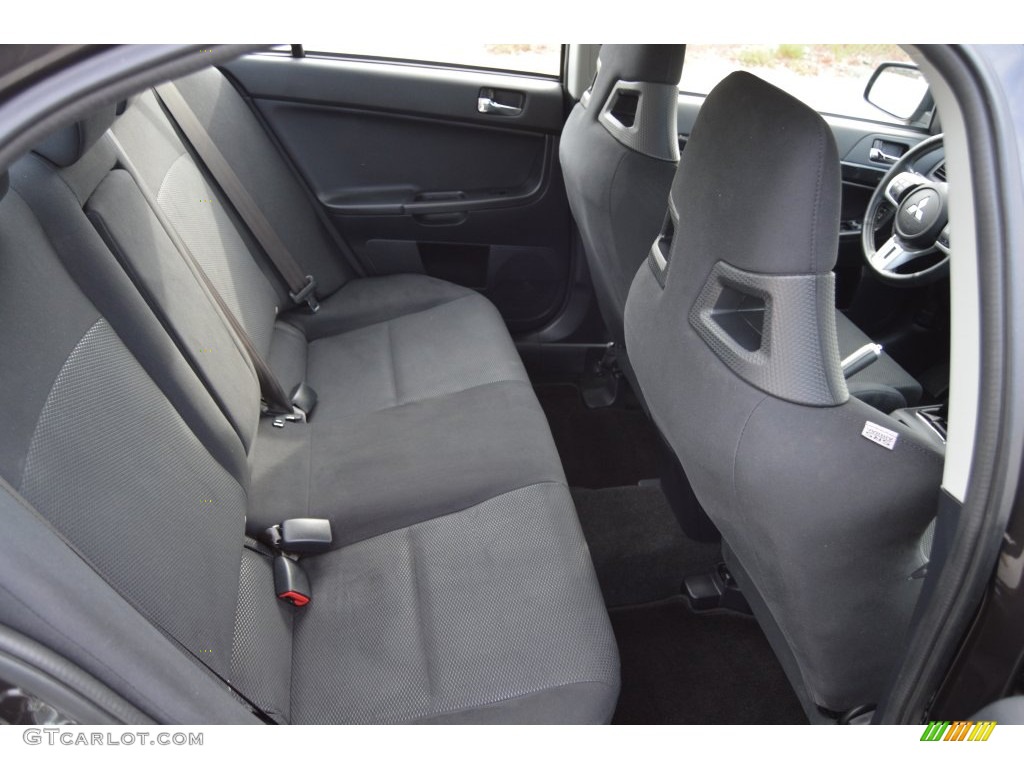 2014 Lancer Evolution GSR - Mercury Gray / Black photo #15