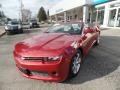 2015 Red Rock Metallic Chevrolet Camaro LT Convertible  photo #2