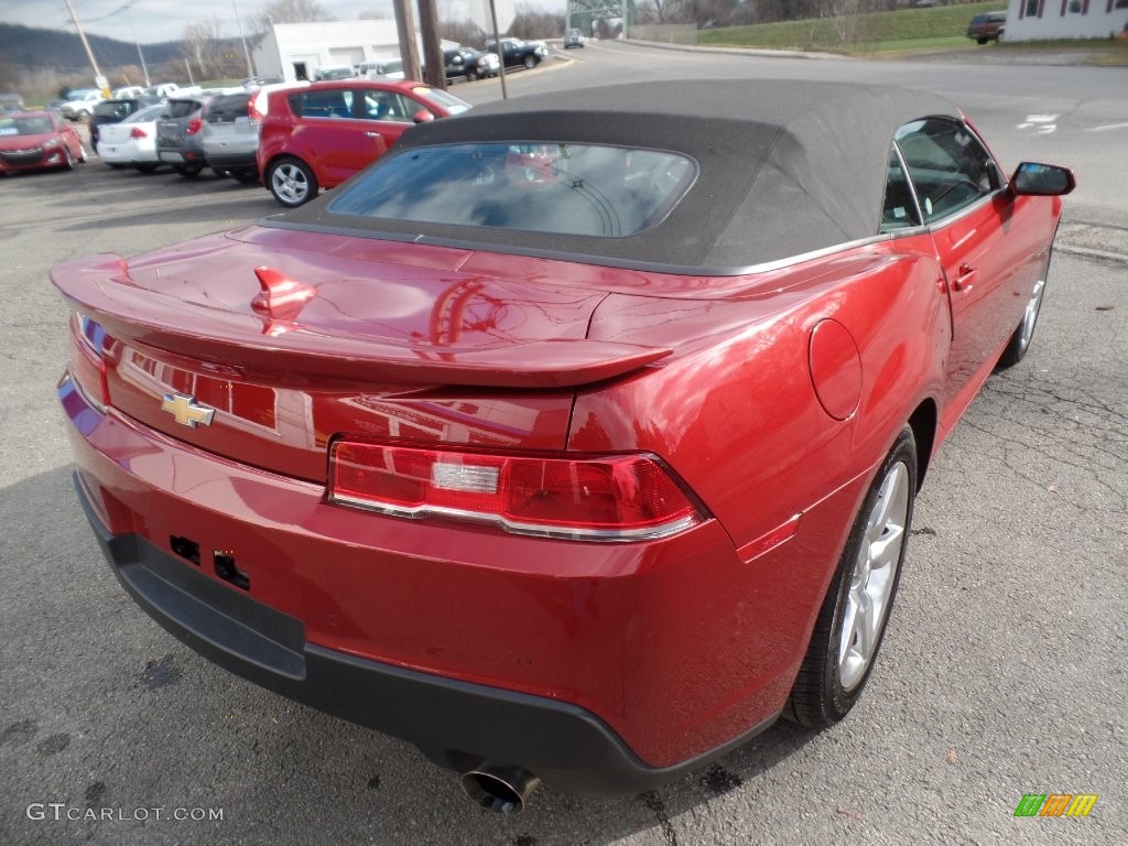 2015 Camaro LT Convertible - Red Rock Metallic / Gray photo #21