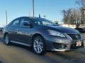 2013 Amethyst Gray Nissan Sentra SR  photo #1