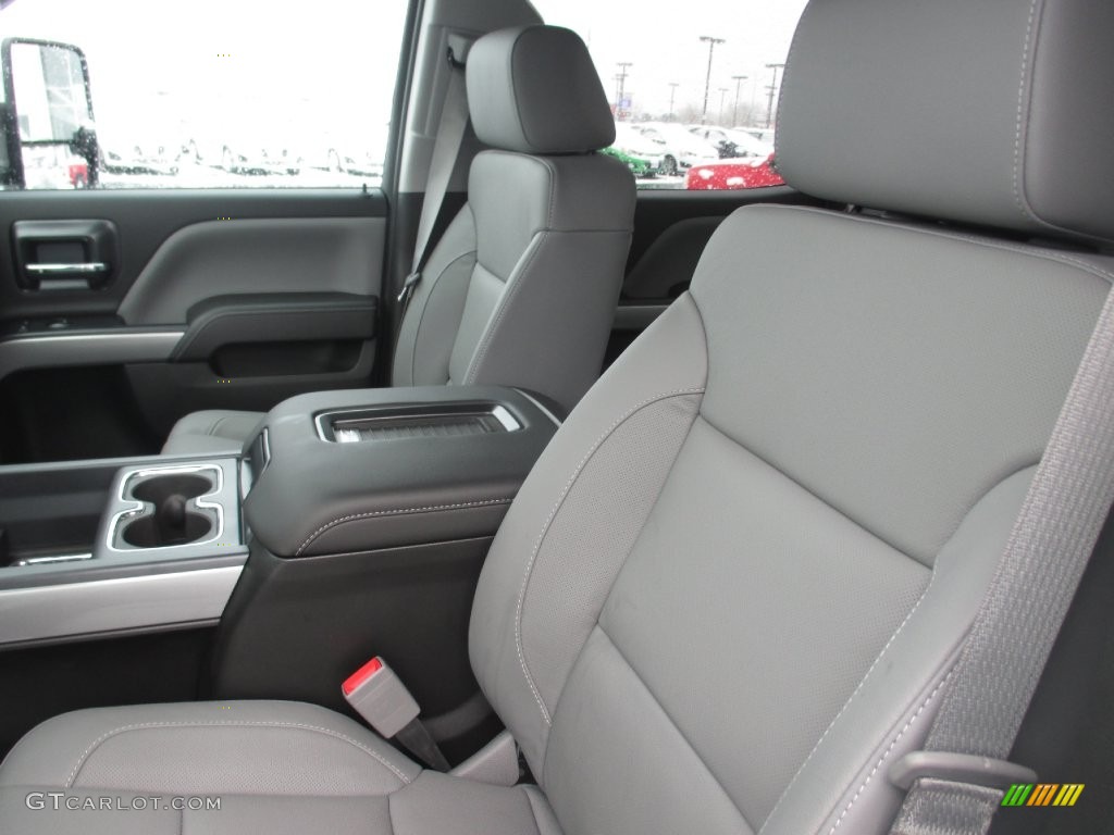 Dark Ash/Jet Black Interior 2016 Chevrolet Silverado 3500HD LTZ Crew Cab 4x4 Photo #109172920