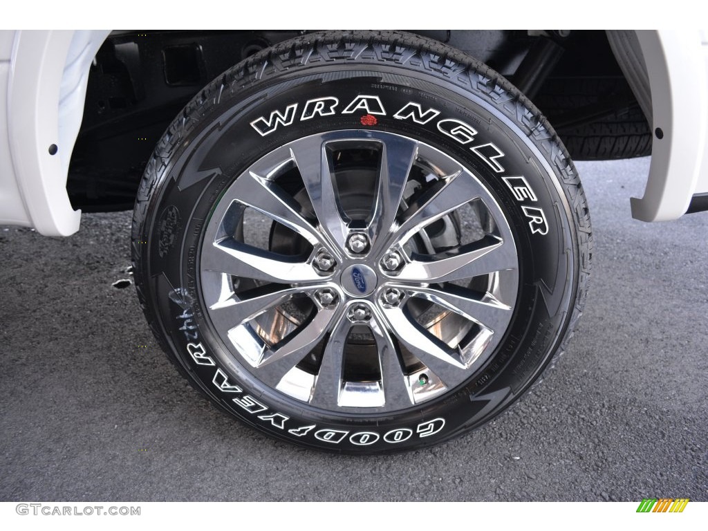 2016 Ford F150 Lariat SuperCrew 4x4 Wheel Photo #109173607