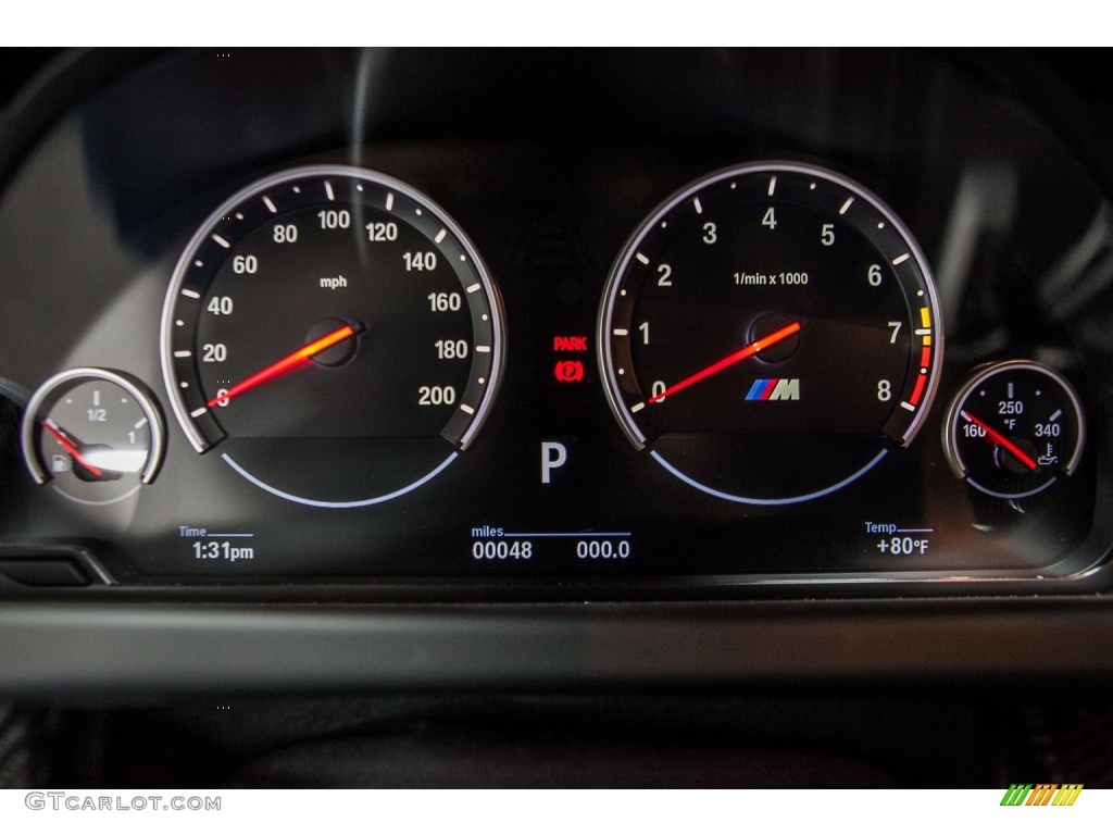 2016 BMW M6 Gran Coupe Gauges Photo #109176706