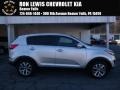 Bright Silver 2016 Kia Sportage LX