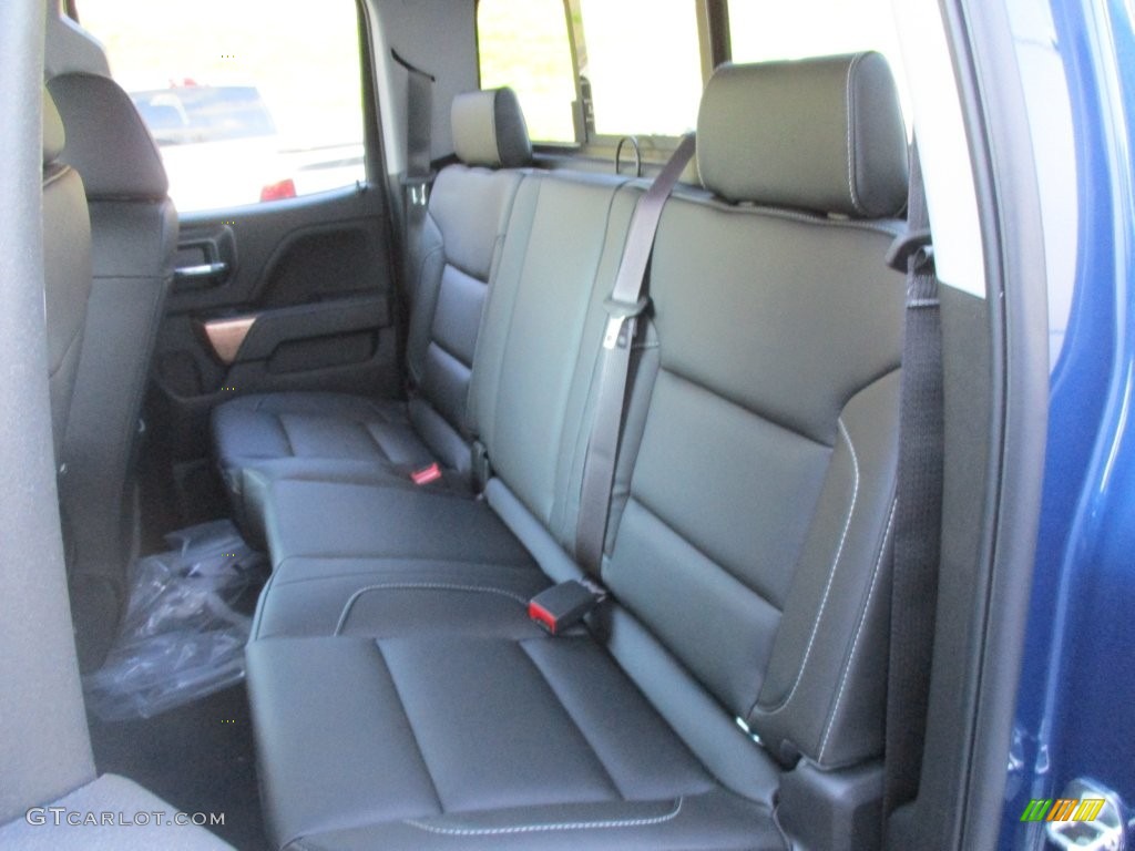 Jet Black Interior 2016 Chevrolet Silverado 1500 LTZ Double Cab 4x4 Photo #109177549